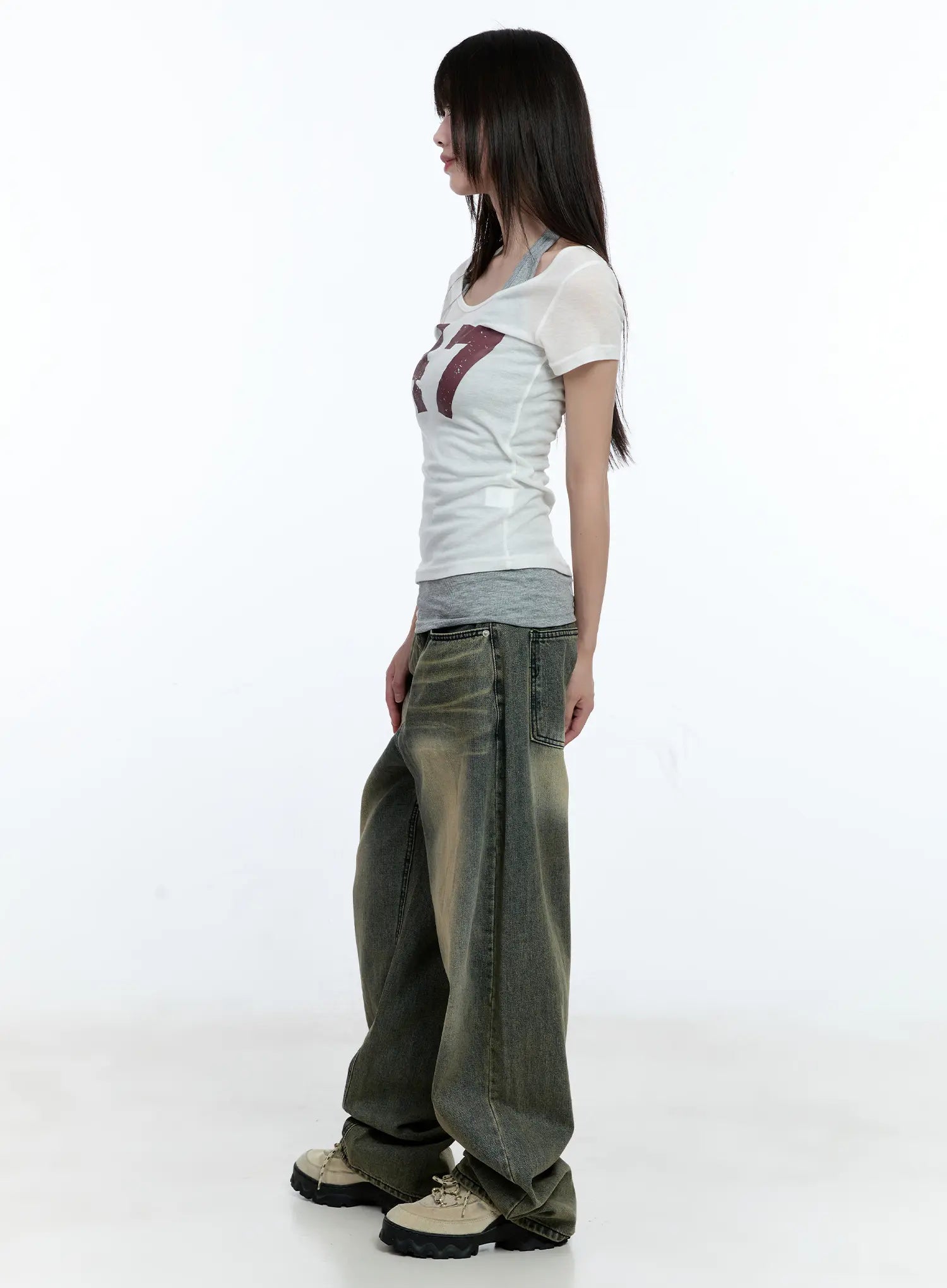 47 Graphic Loose-Fit T-Shirt CG507