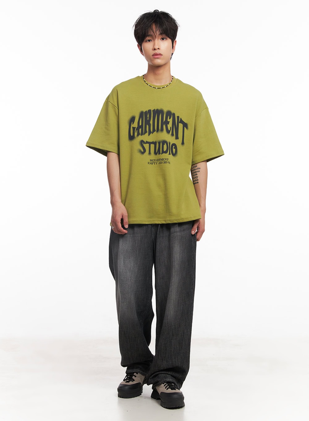 Men's Garment Graphic T-Shirt IY508