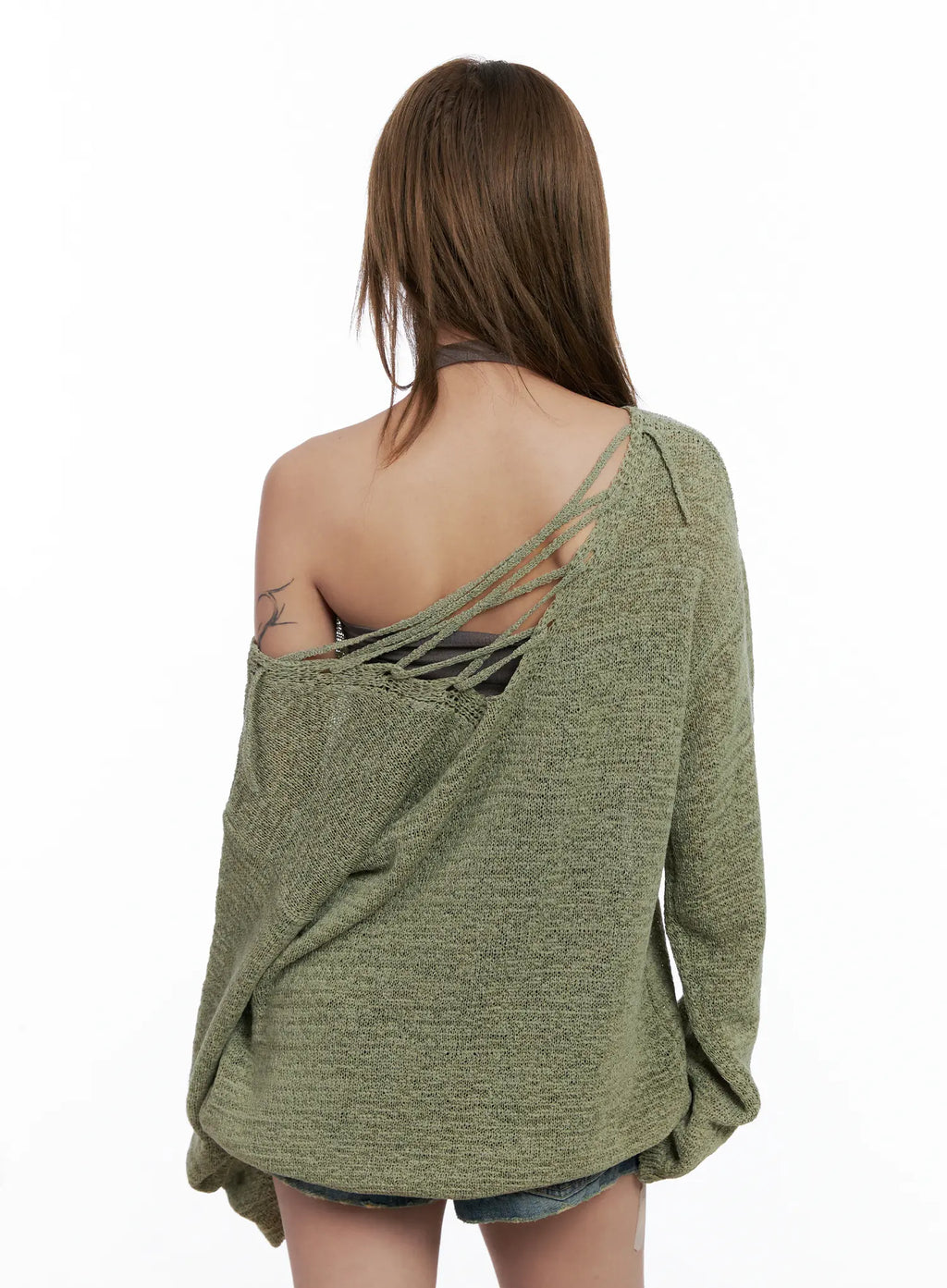 Loose-Fit String Summer Knit CL511