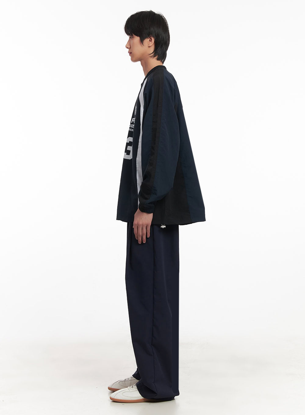 Men's Pintuck Windbreaker Sweatpants IA510