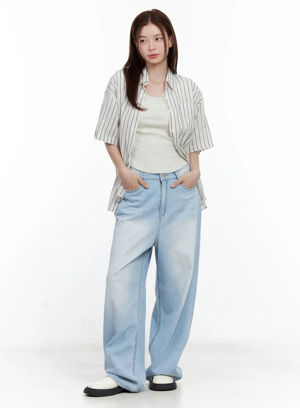 Everyday Basic Round-Neck Top CL502