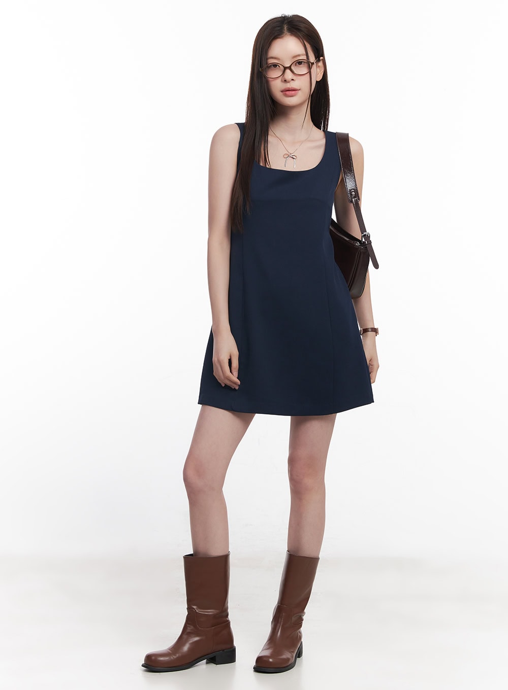 Essential Comfort Sleeveless Mini Dress CY515