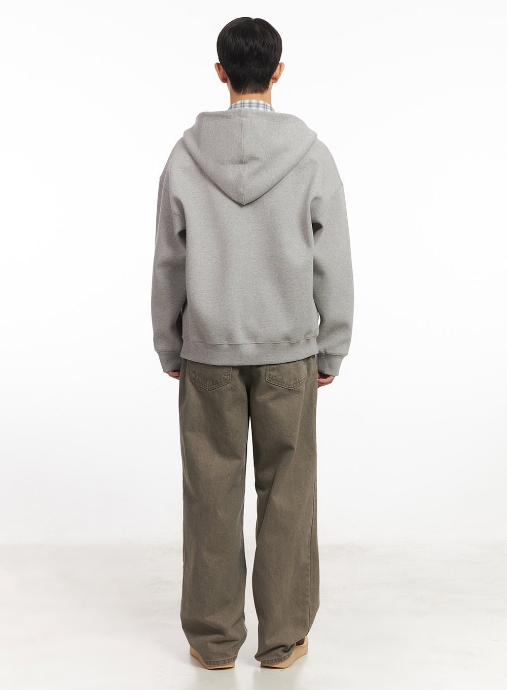 Men's Cotton Washed Wide-Leg Pants IM527