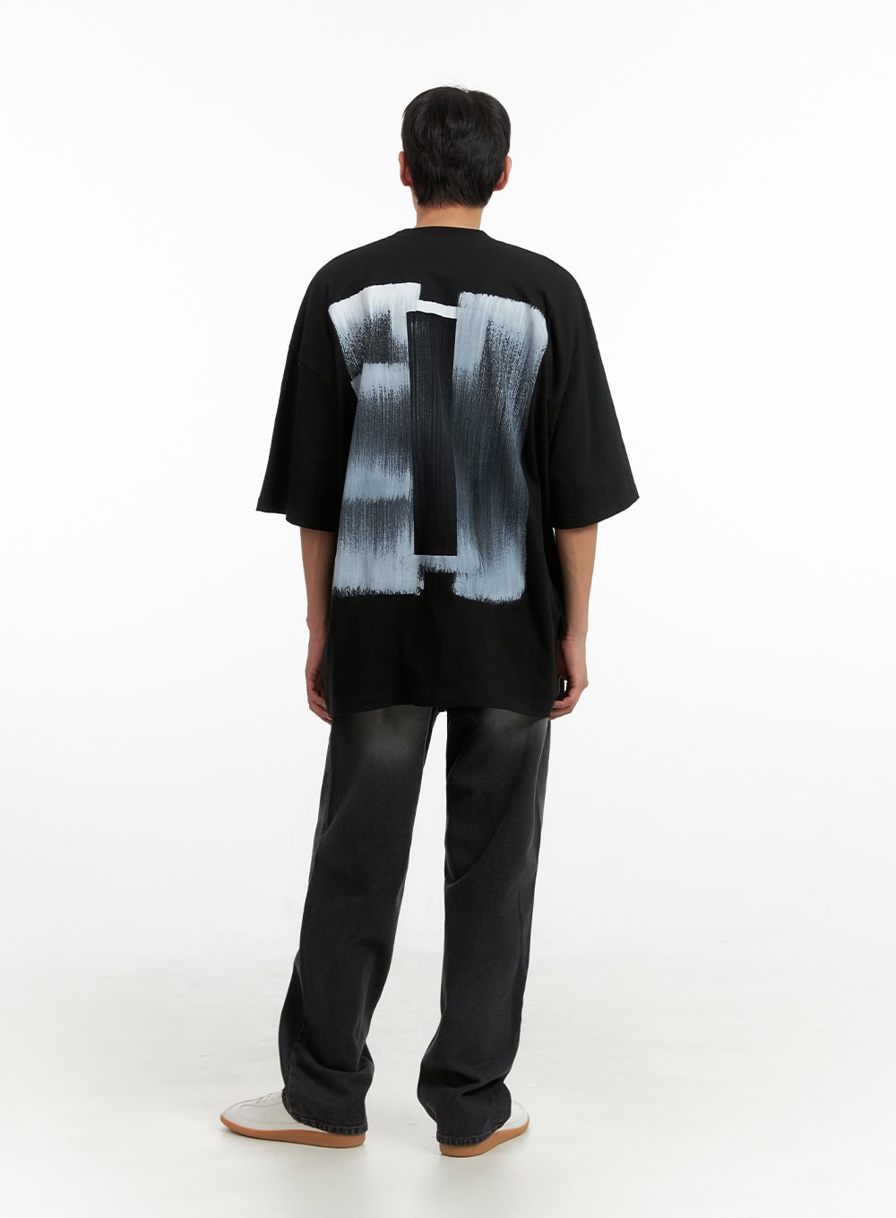 Men's Oversized Graphic T-Shirt IU418