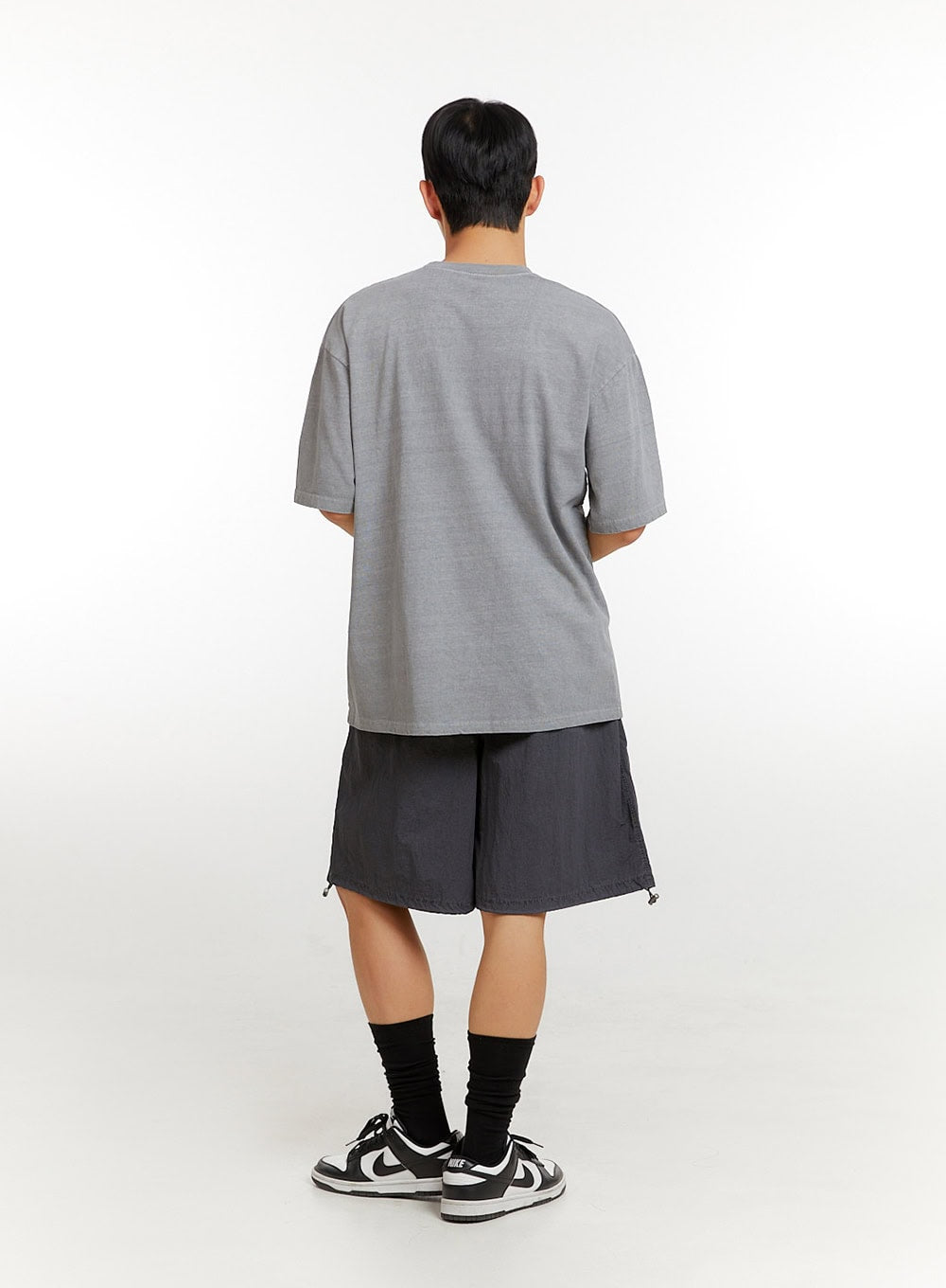 Men's Graphic Lettering T-Shirt IU427