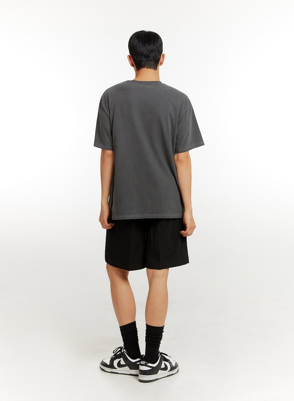 Men's Cotton Graphic Round Neck T-Shirt IU427