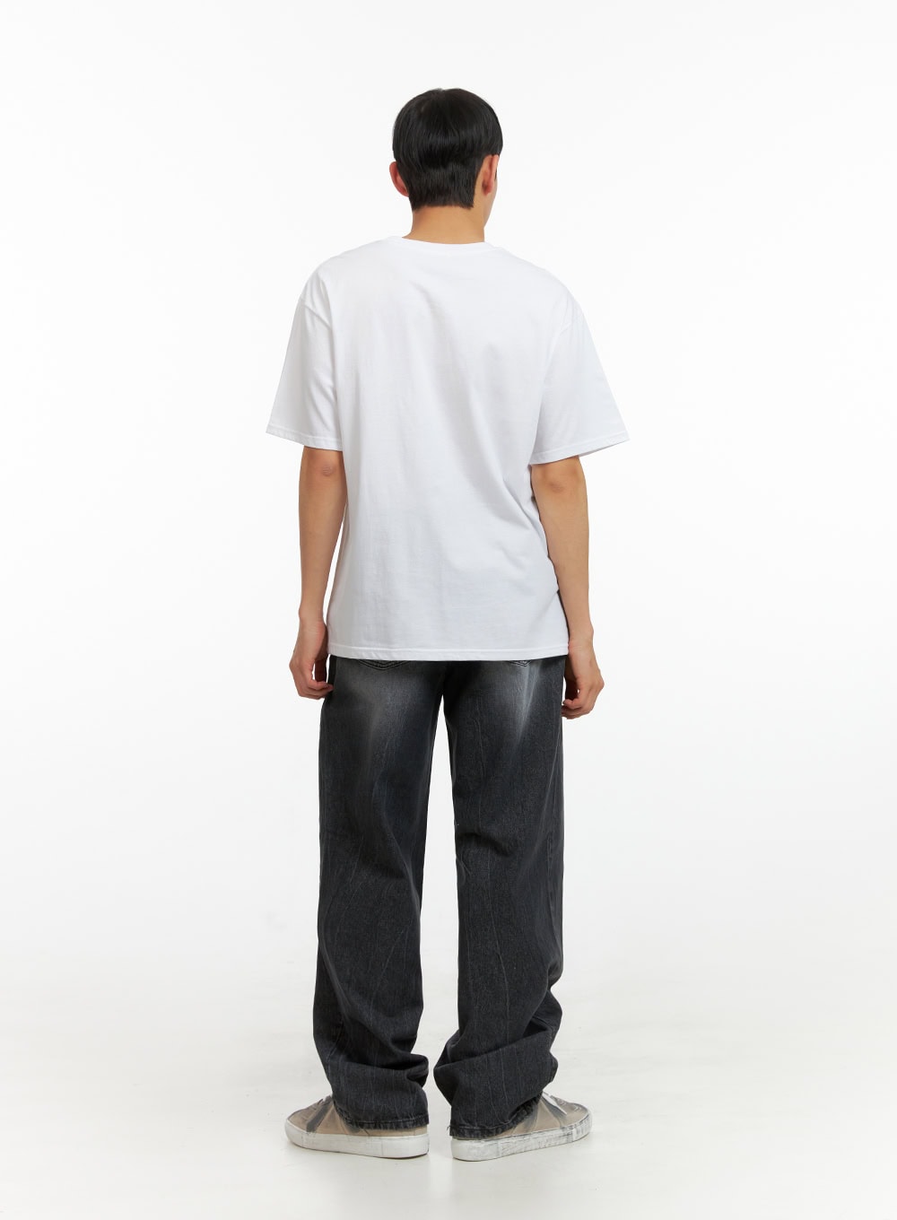 Men's Loose Fit Straight Jeans IU412