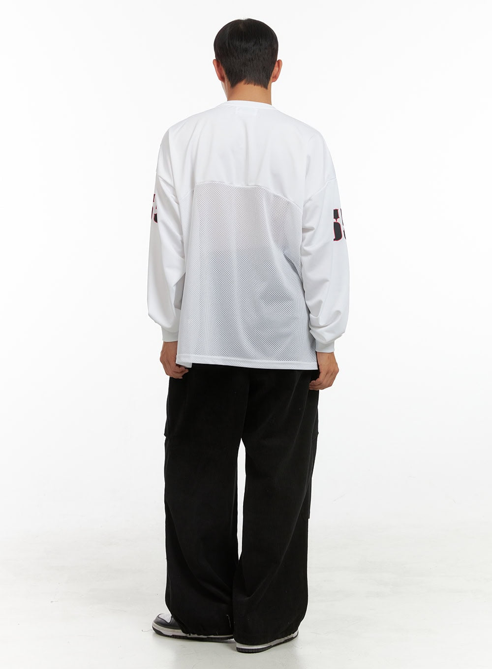 Men's Mesh Graphic Oversize T-Shirt IS420