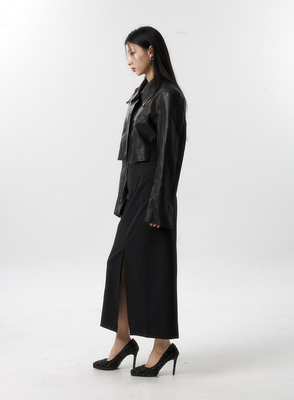 H Line Maxi Skirt IS315