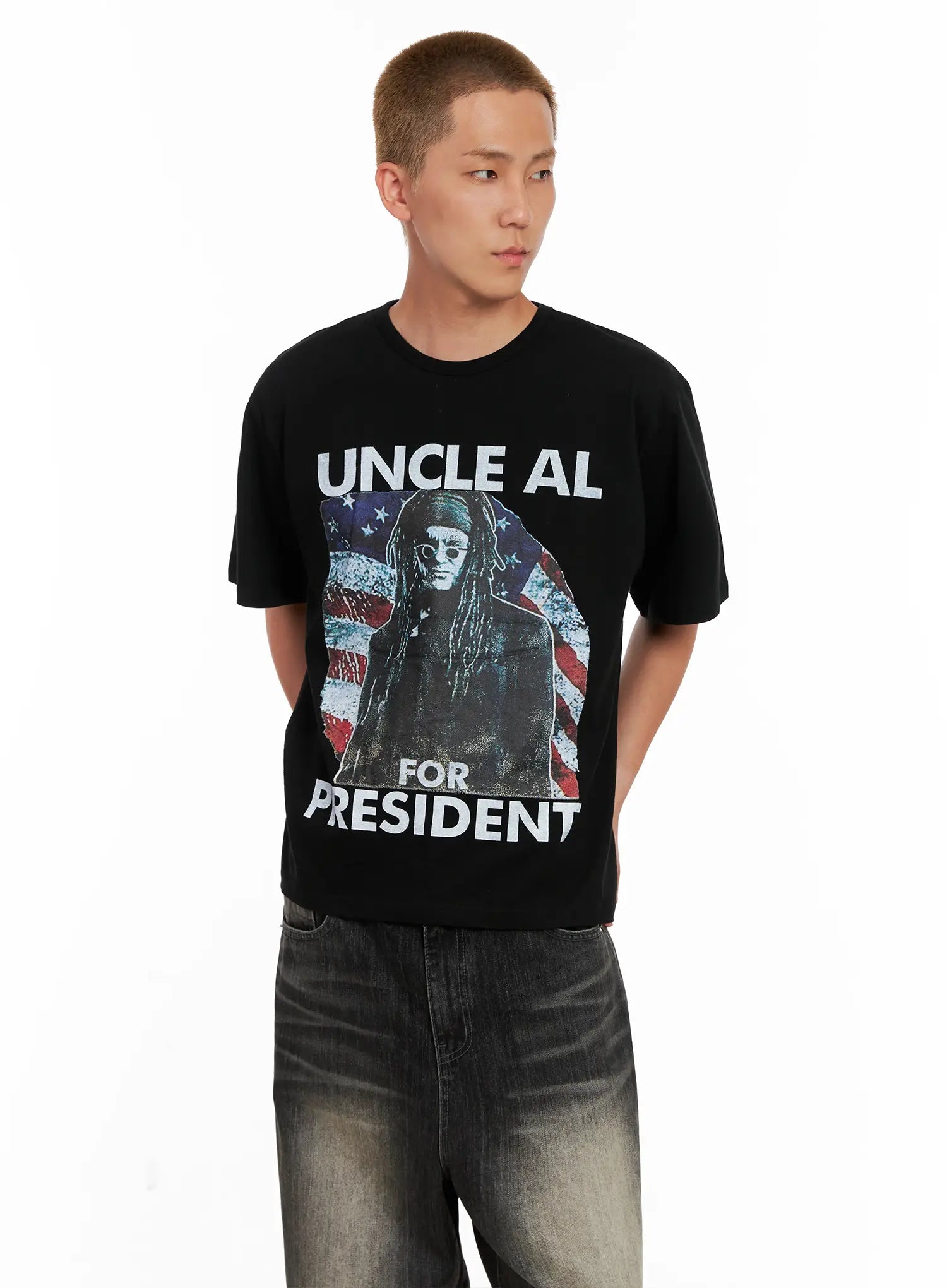 Men's Graphic Cotton Tee IL521