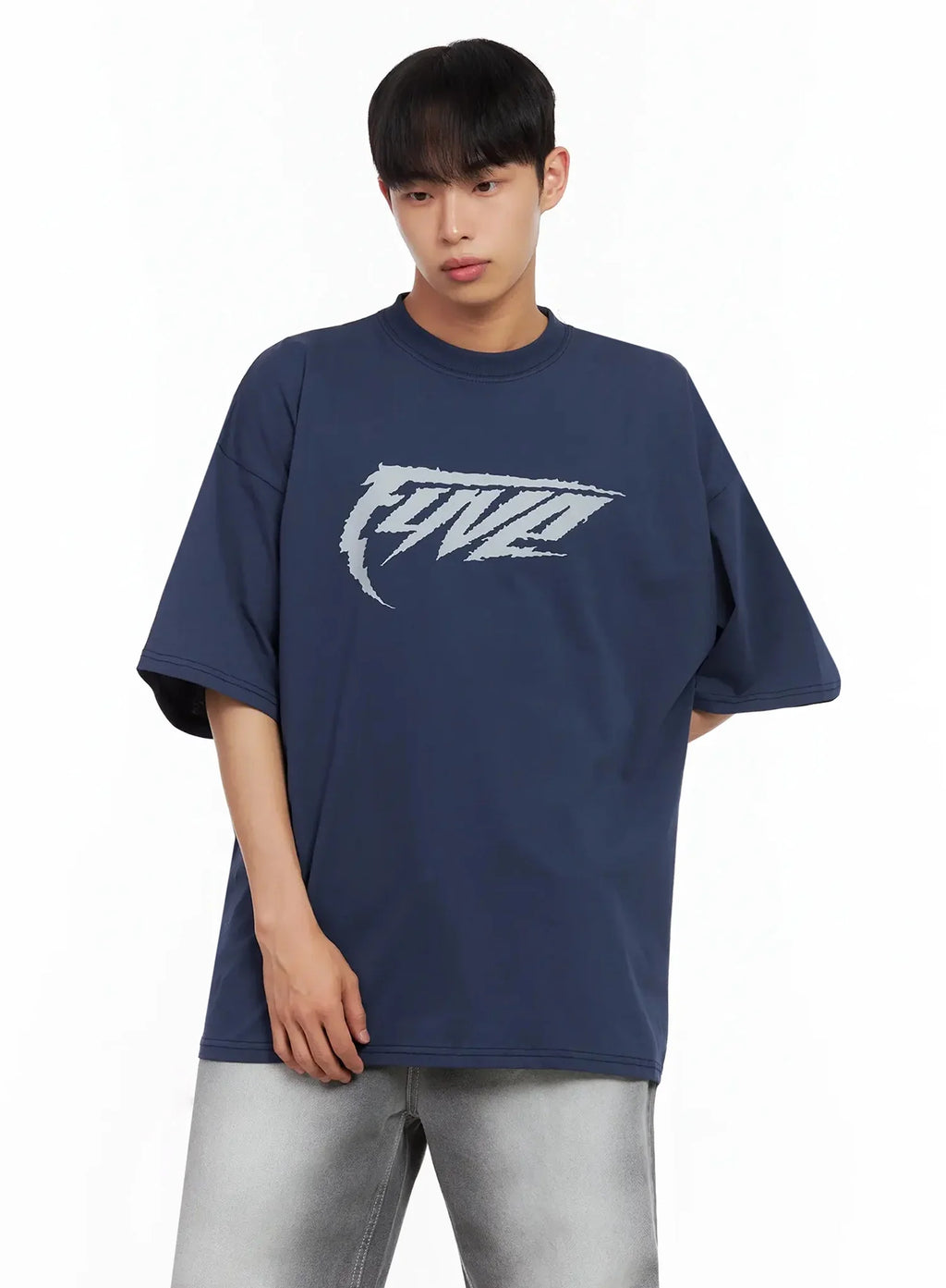 Men's Edgy Graphic T-Shirt IL516