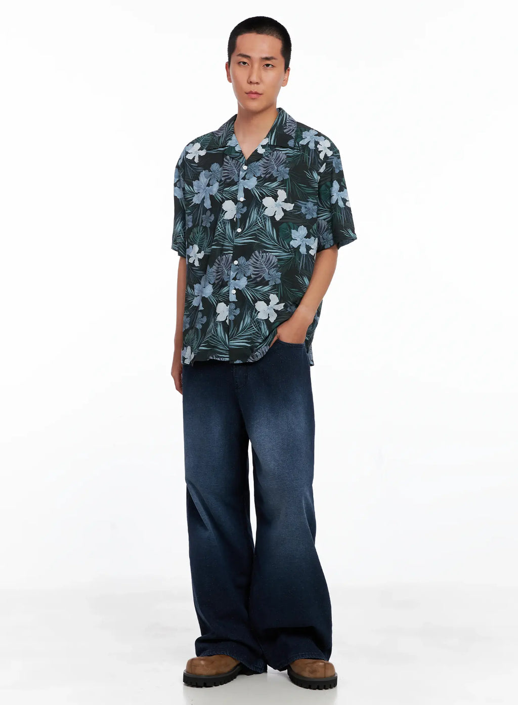 Men's Hawaiian Shirt IS510