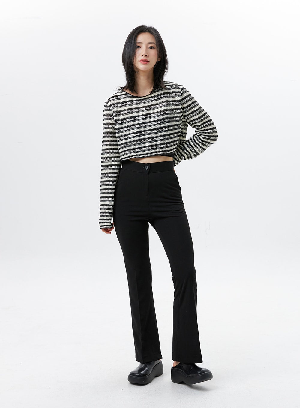 Bootcut Tailored Pants OL325