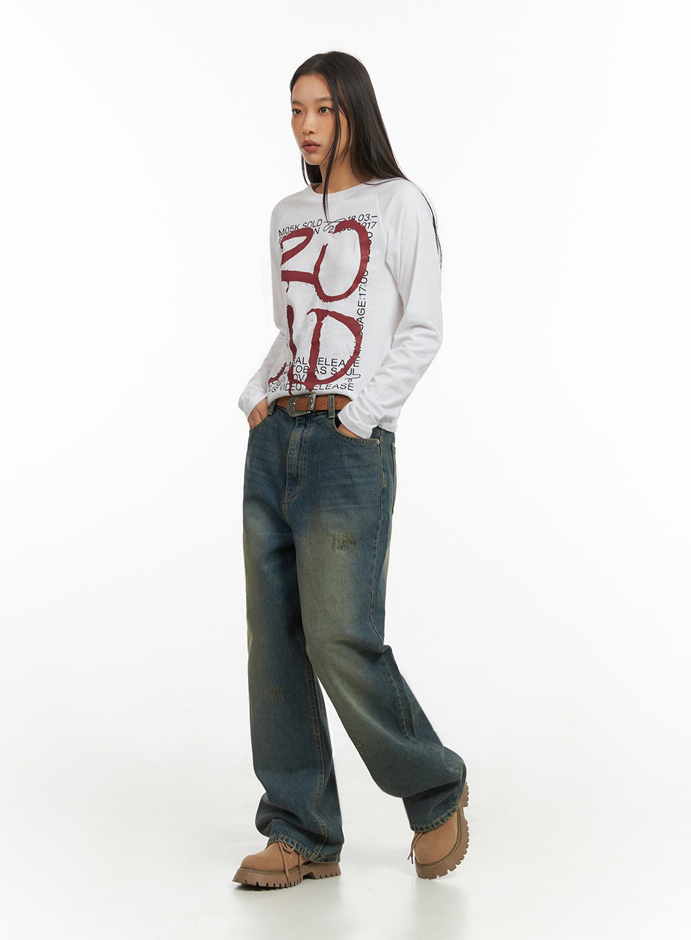 Anya Wide Fit Denim Jeans IO409