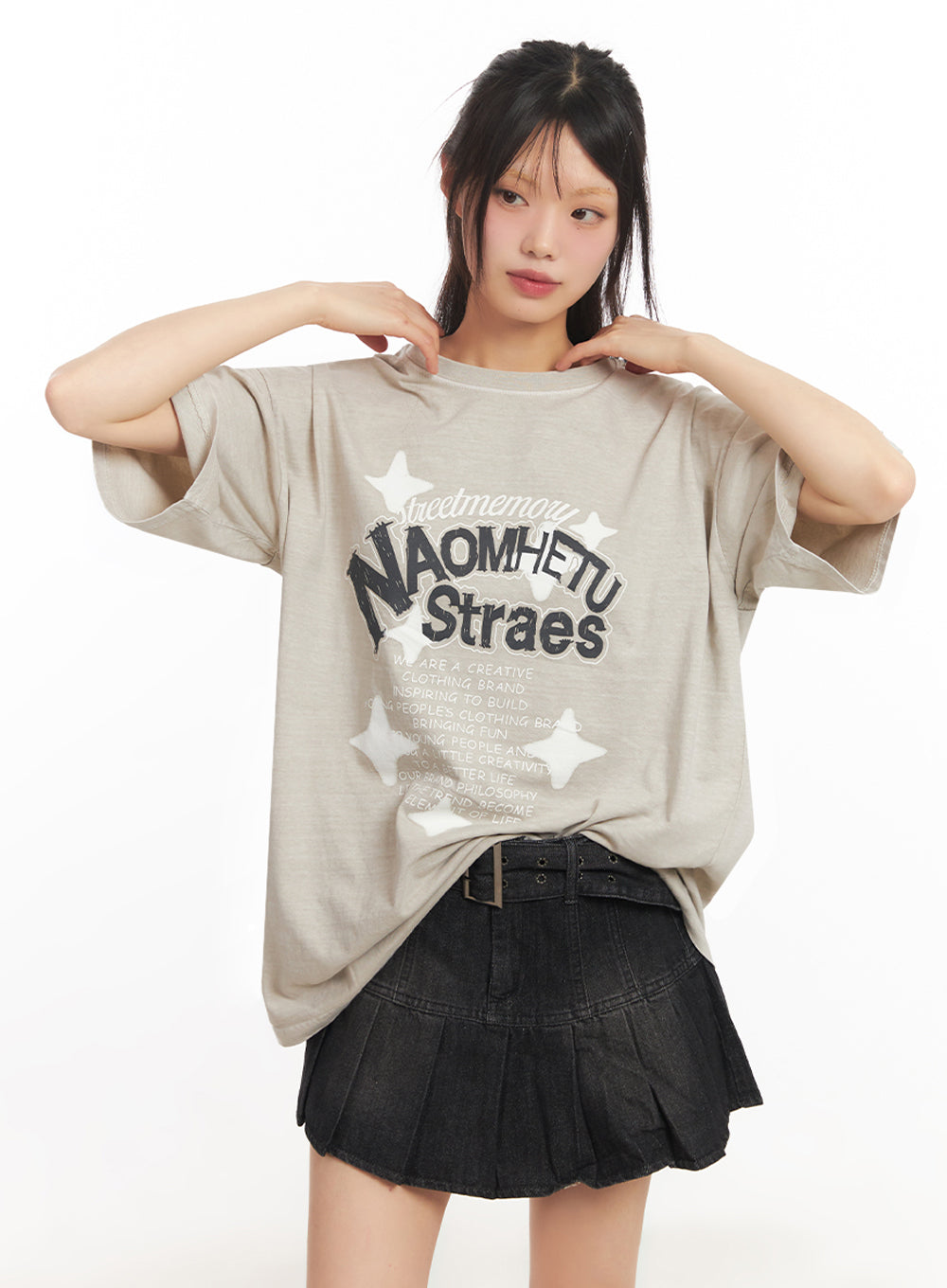 Star Graphic Cotton T-Shirt IY502