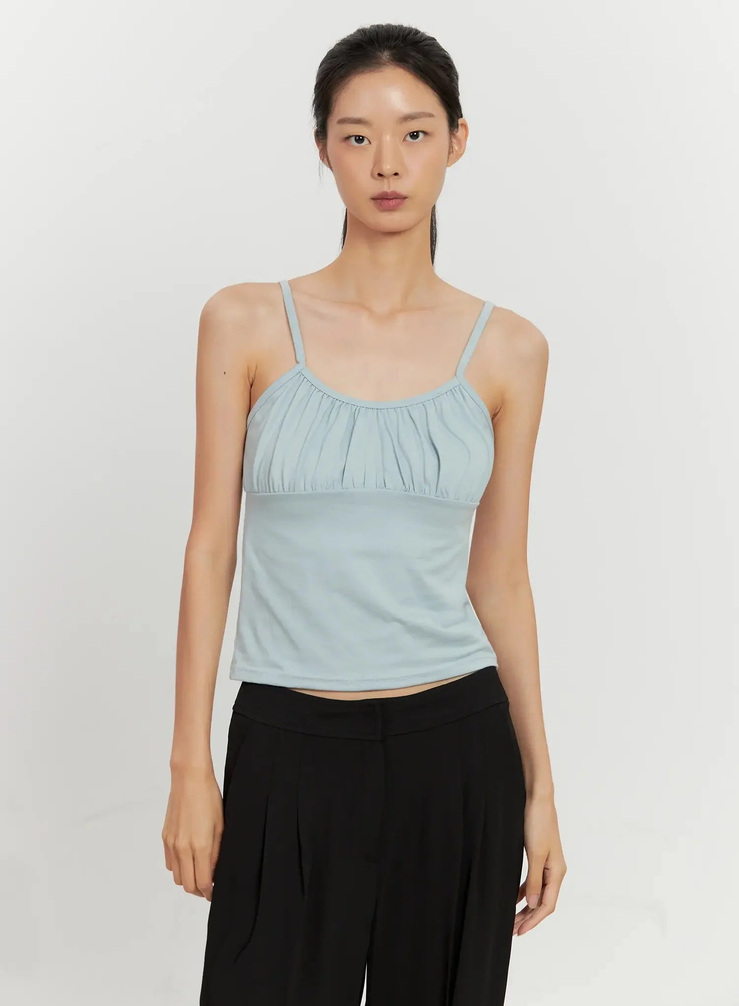 Classic Shirred Cami Top IL528