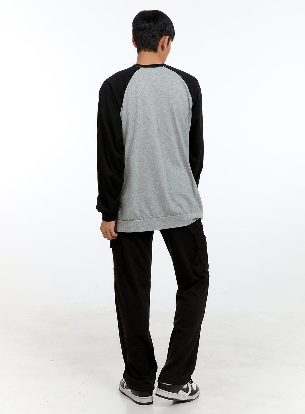 Men's Graphic Raglan Sweatshirt IG416