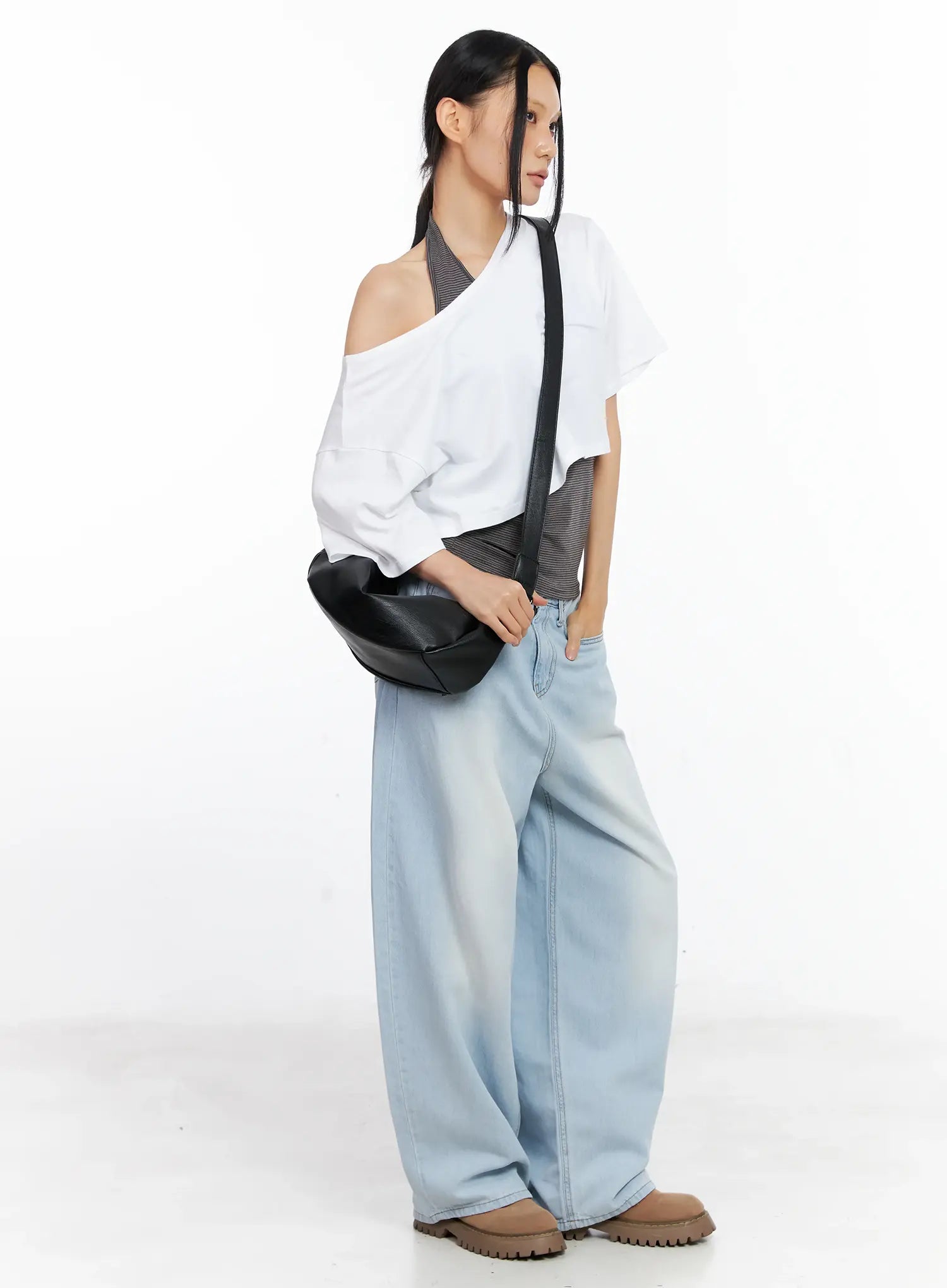 Striped Layered Tank and Tee Set CL529