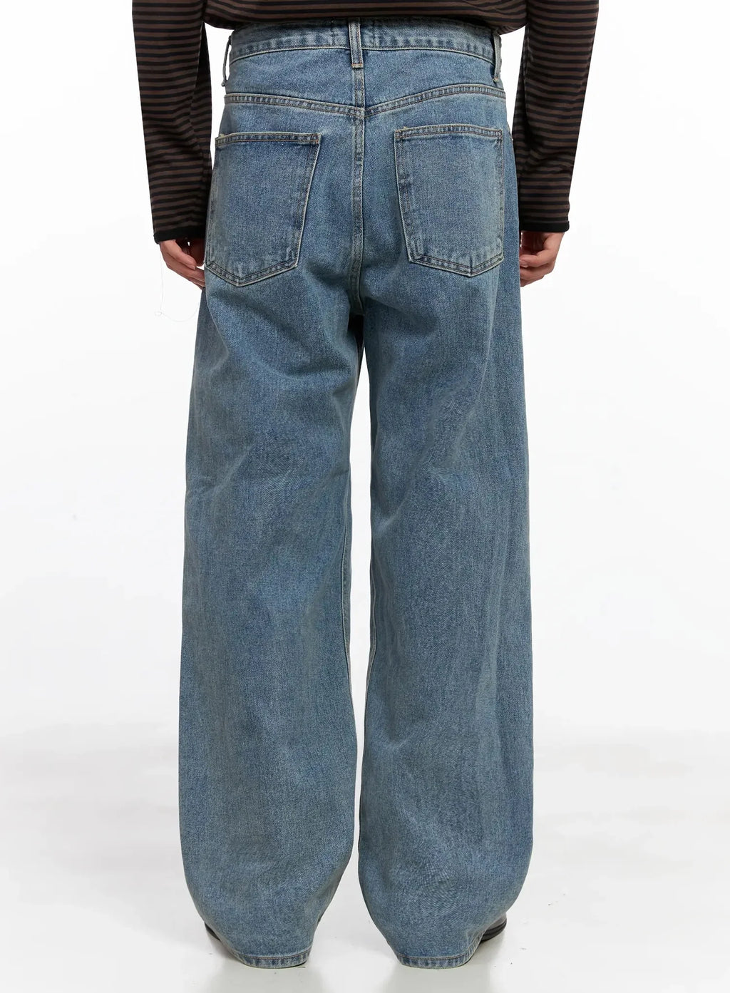 Men's Classic Blue Denim Jeans IO517