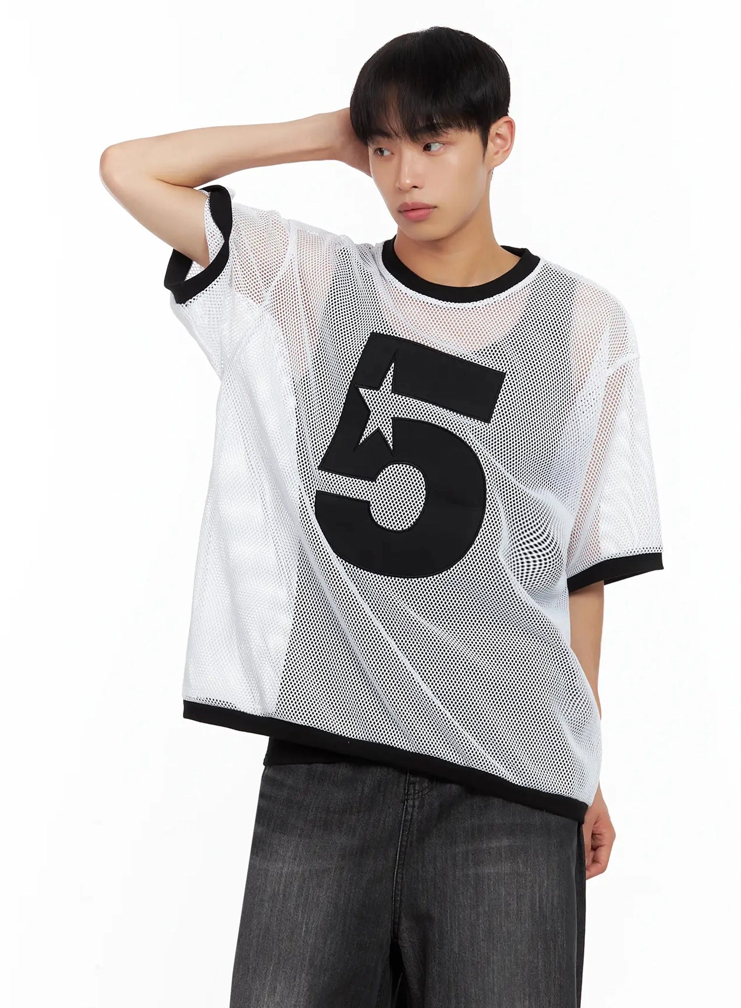 Men's Mesh Star Jersey Tee IL516