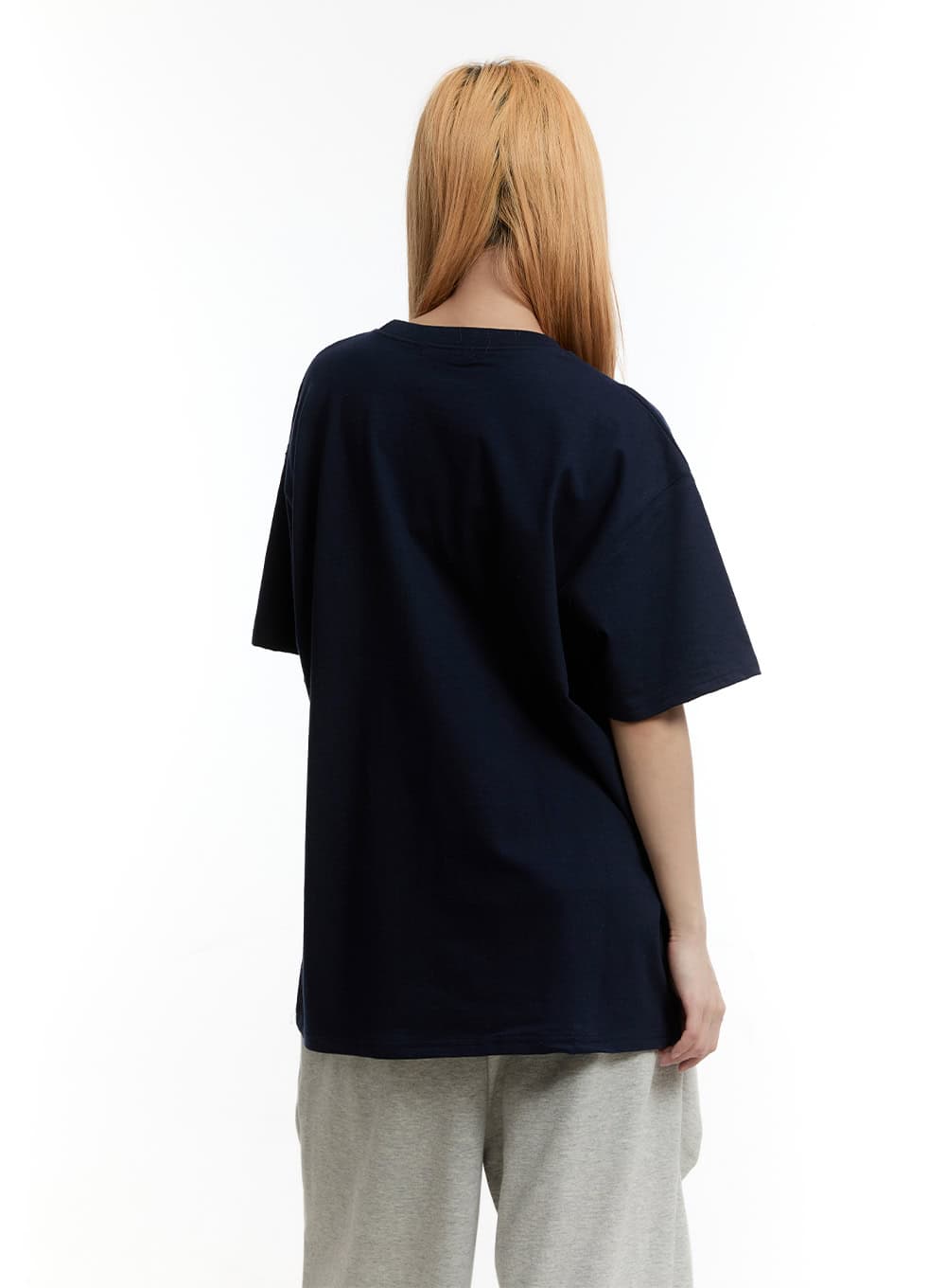 Oversized Cotton Graphic T-Shirt CY506