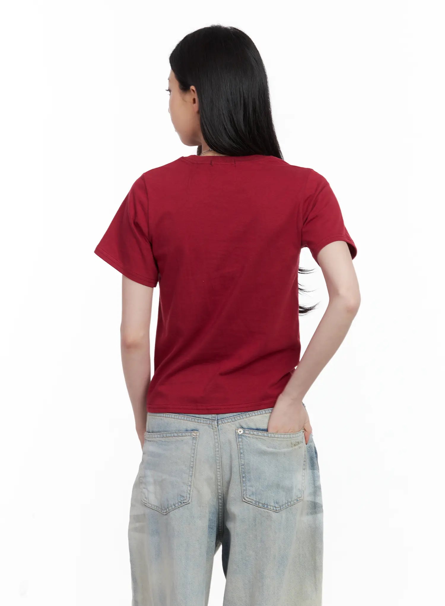 Star Print Casual Tee CL501