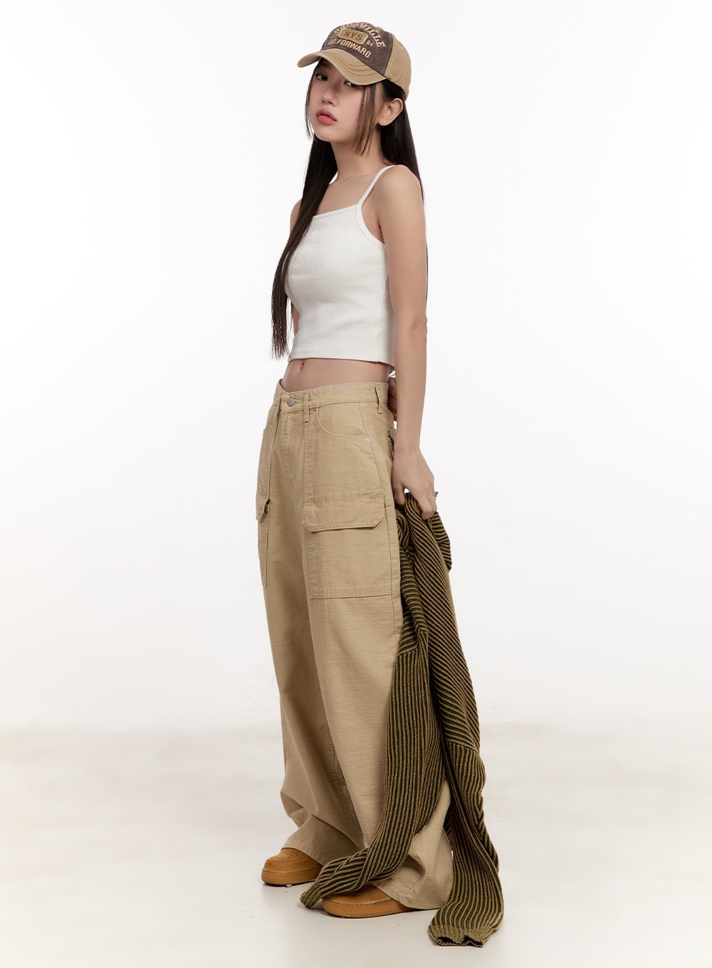 Ribbed Cami Top CM507