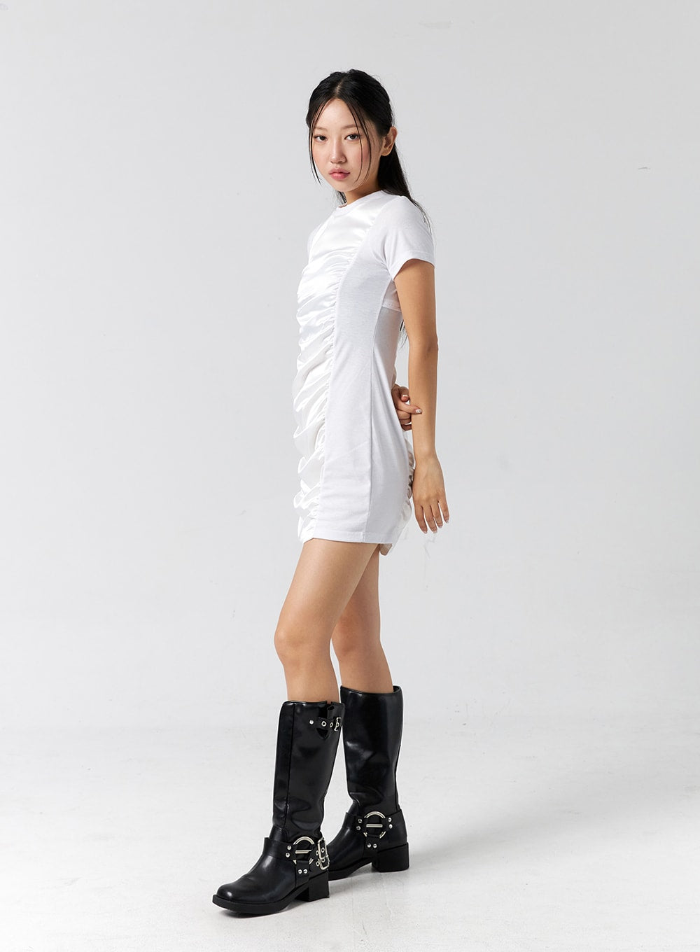 Short Sleeve Mini Dress CG304