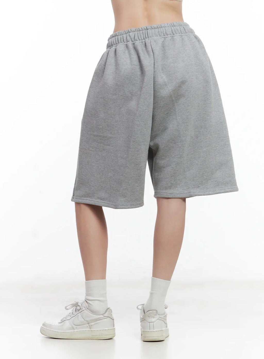 Graphic Print Bermuda Sweatshorts CL501