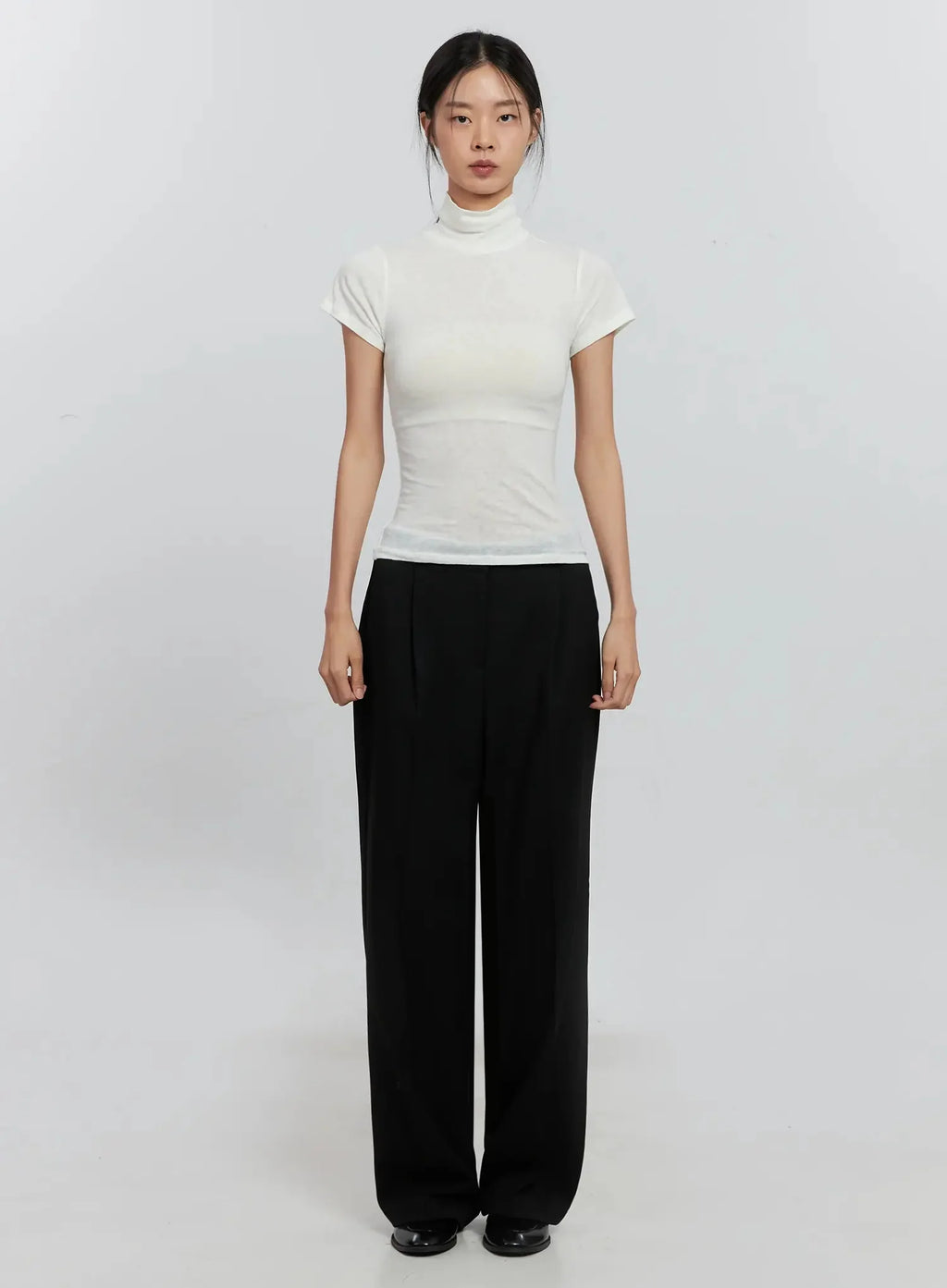 Soft Knit Short Sleeve Top IS516