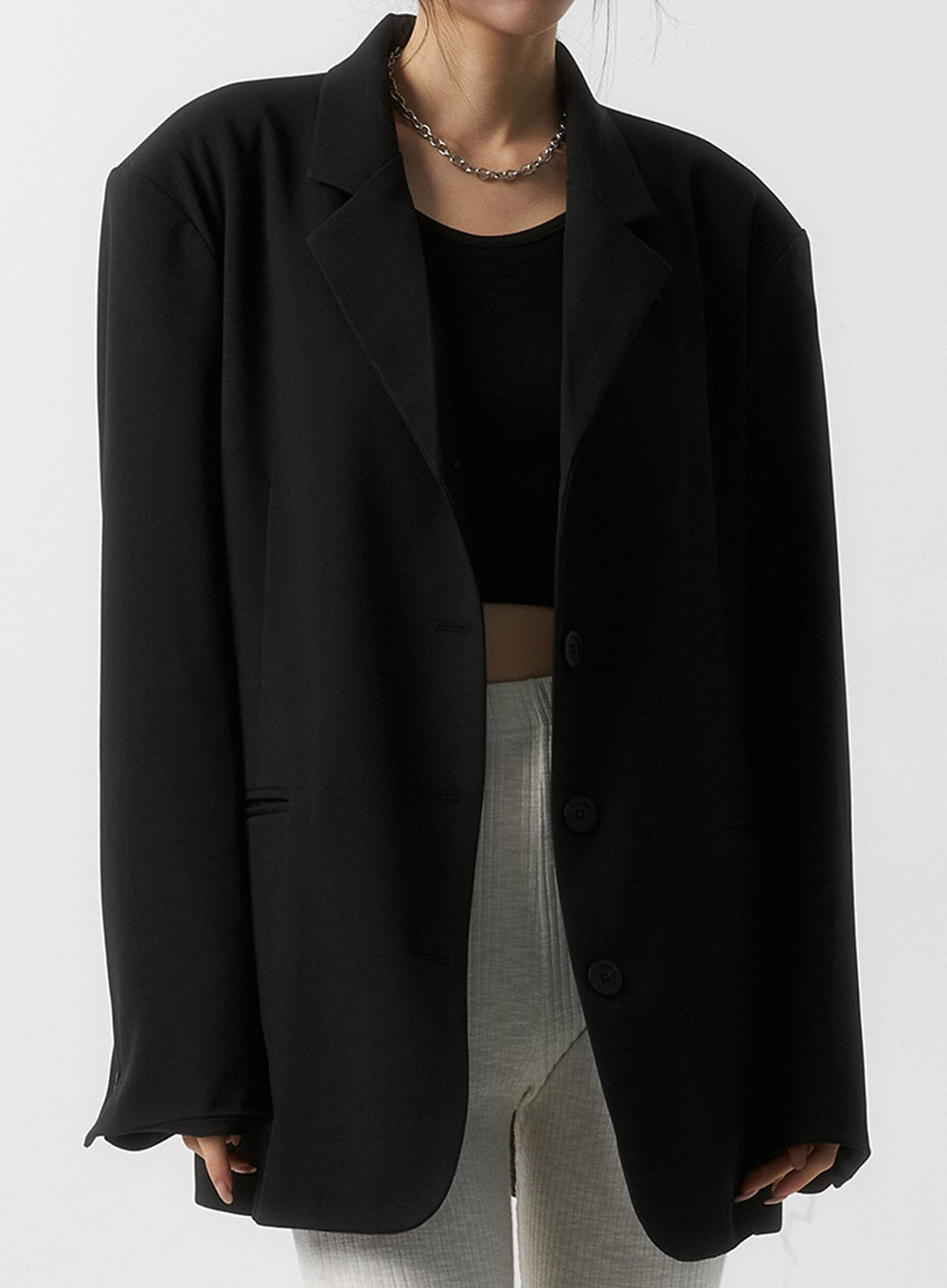 Relaxed Fit Blazer IS315