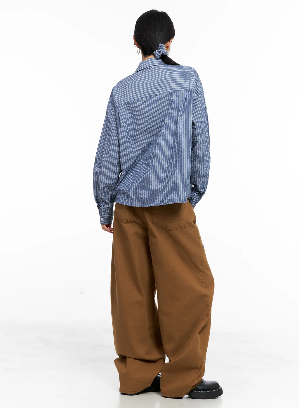 Relaxed Fit Button-up Shirt CC1109