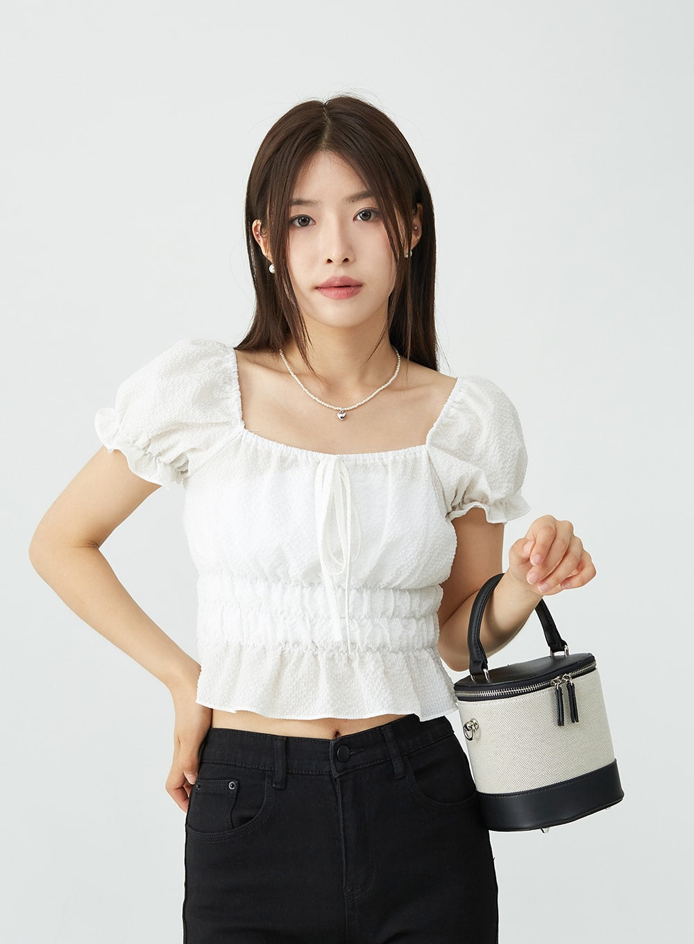 Simple Pearl Earrings Set OU7