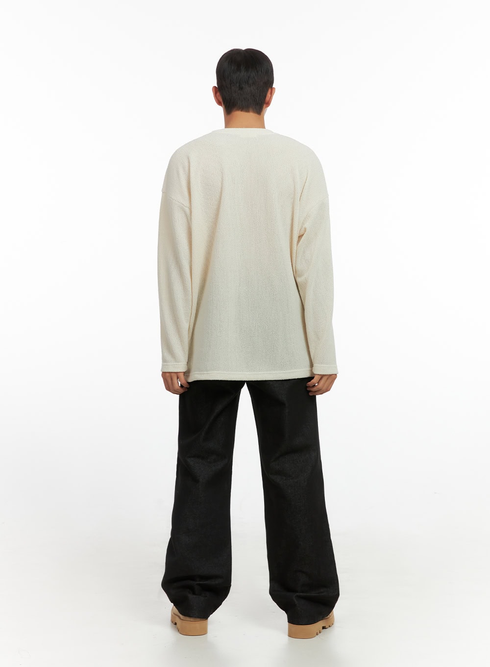 Men's Basic Oversized Knit IO420