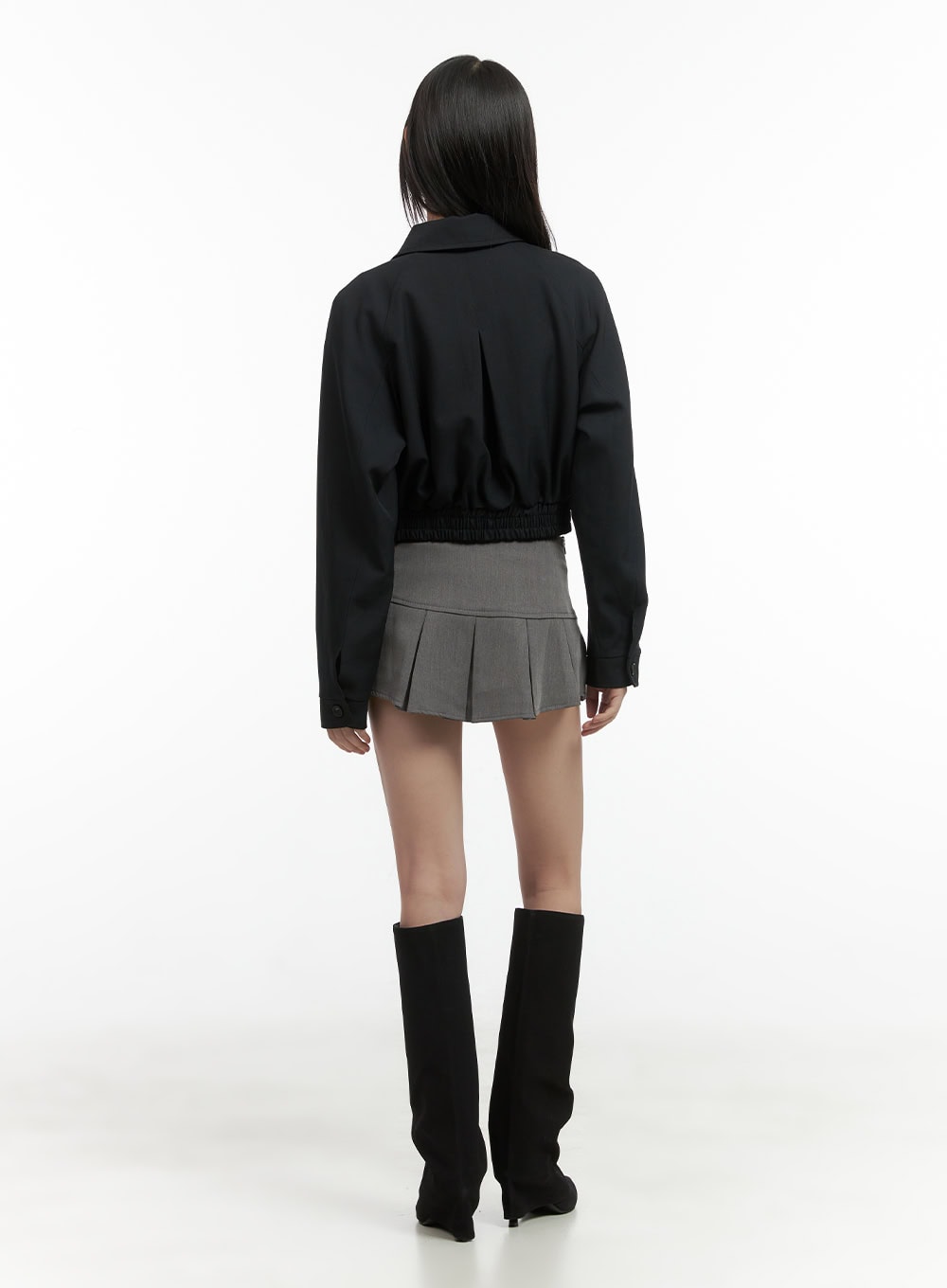 Cropped Blouson Jacket CO410