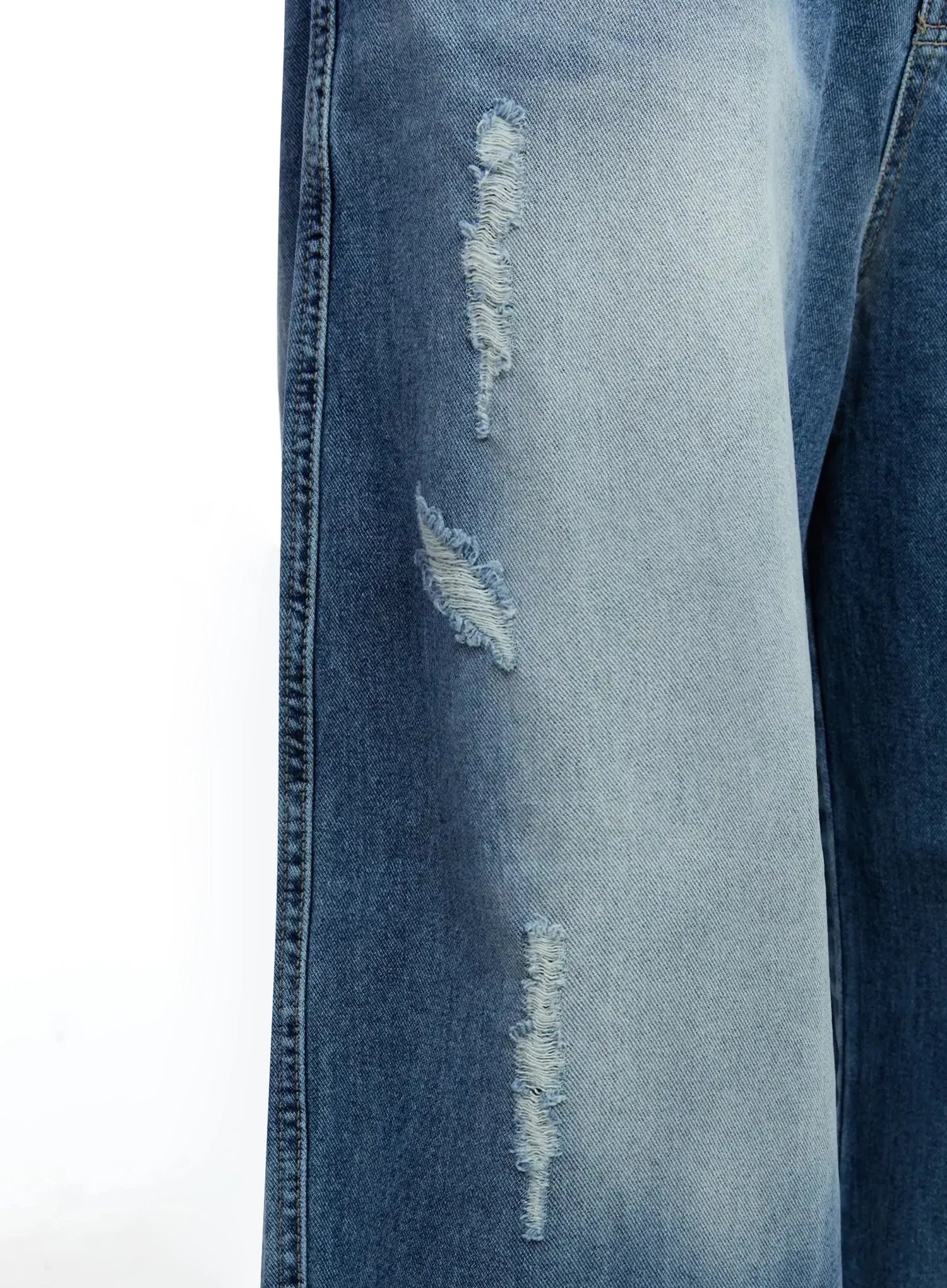 Men's Distressed Baggy Jeans IG520