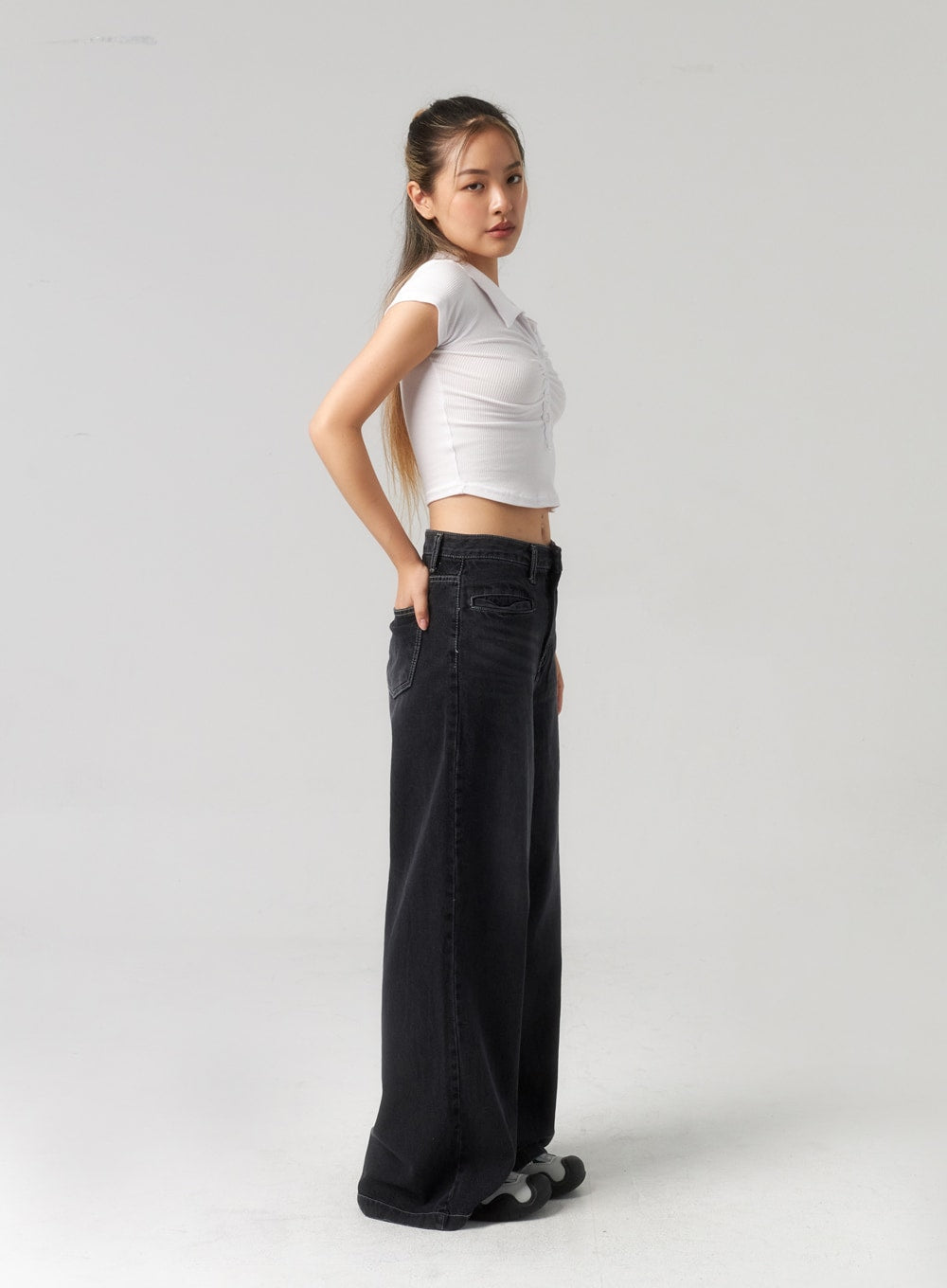 Oversized Leg Jeans CL303