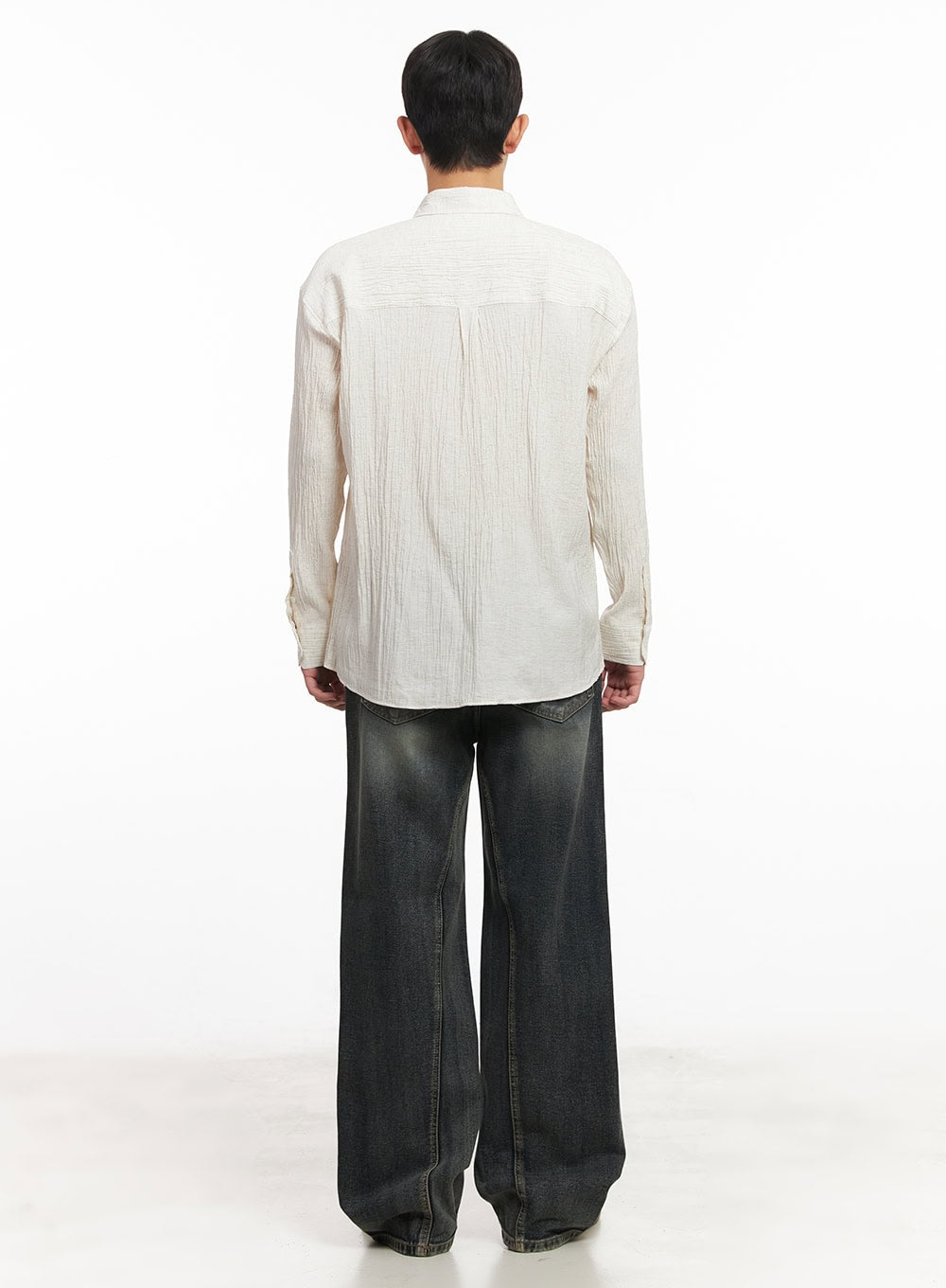 Men's Stitched Straight-Leg Jeans IM514