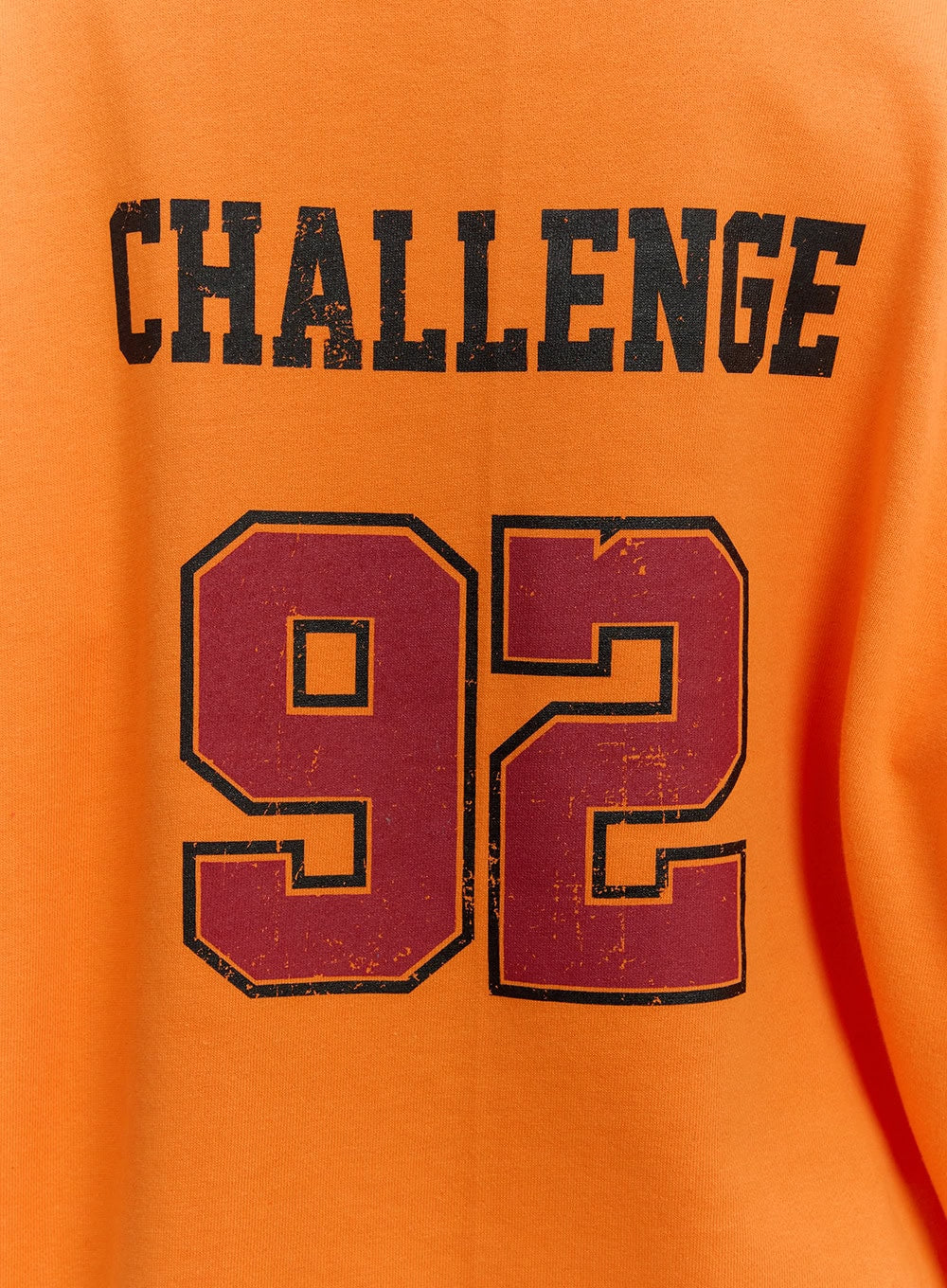 Oversized Long Sleeve Graphic Sweatshirt CF528