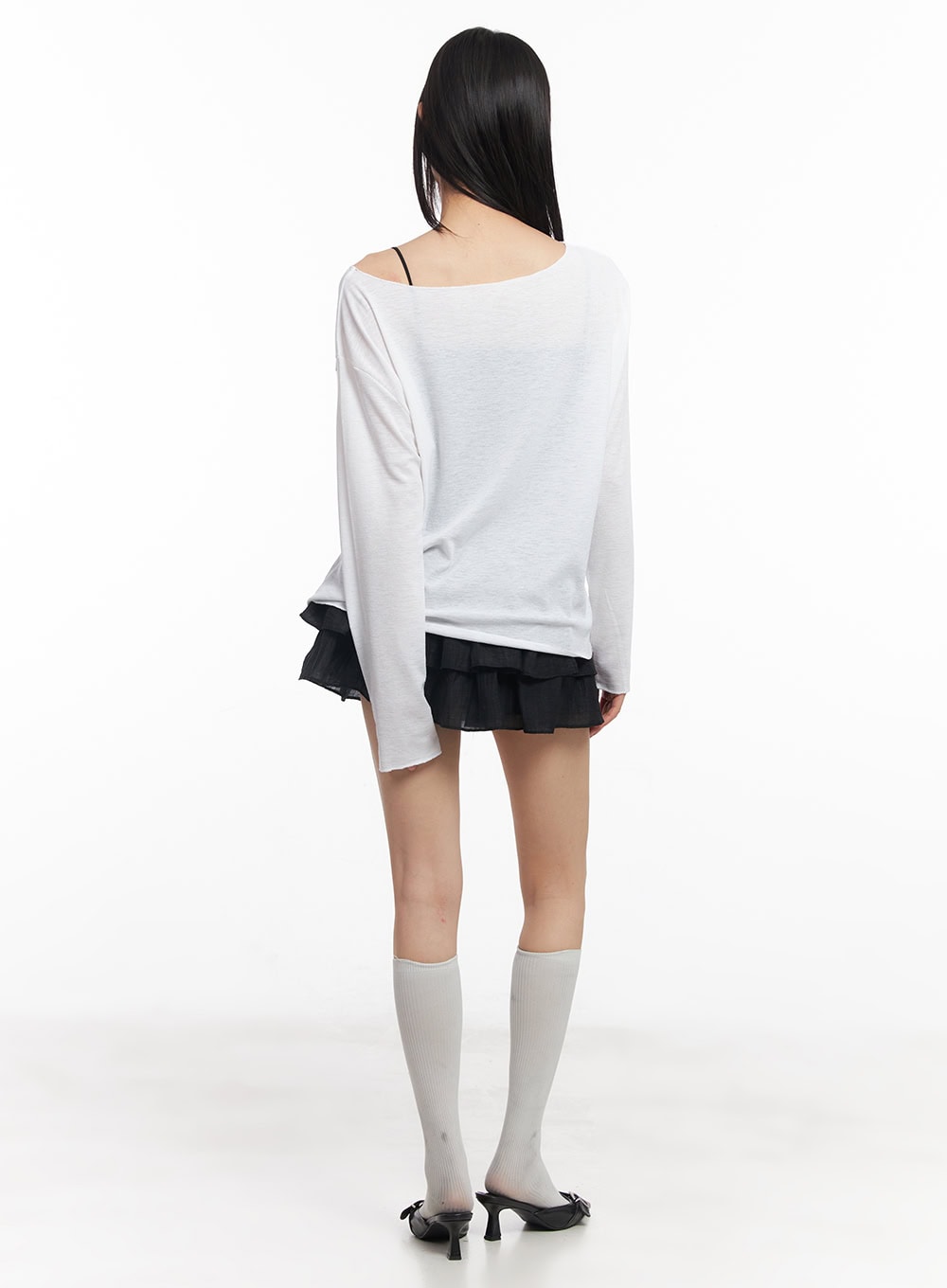 Dreamy Semi-Sheer Graphic Long Sleeve CY514