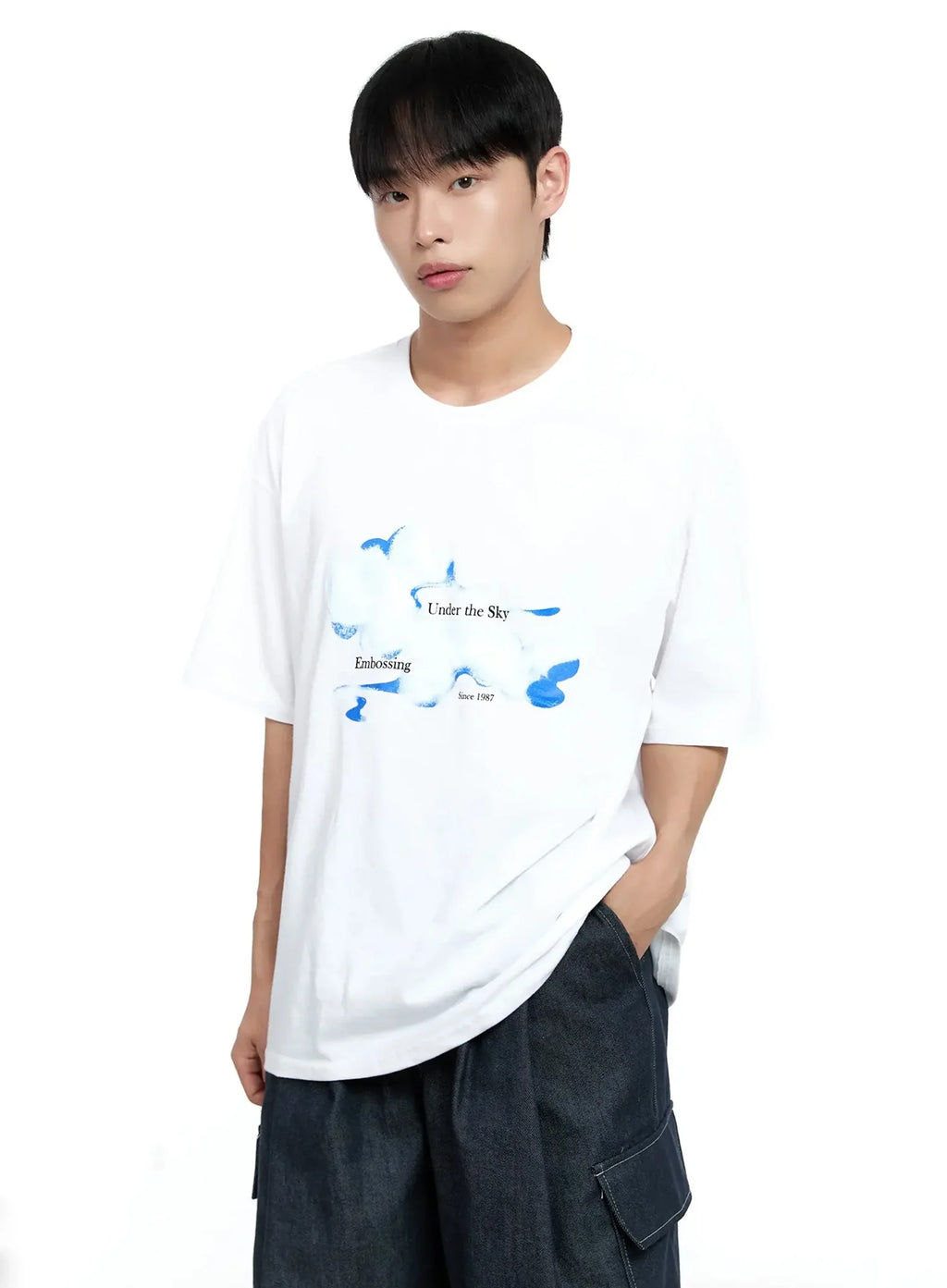 Men's Cloud Graphic T-shirt IG520