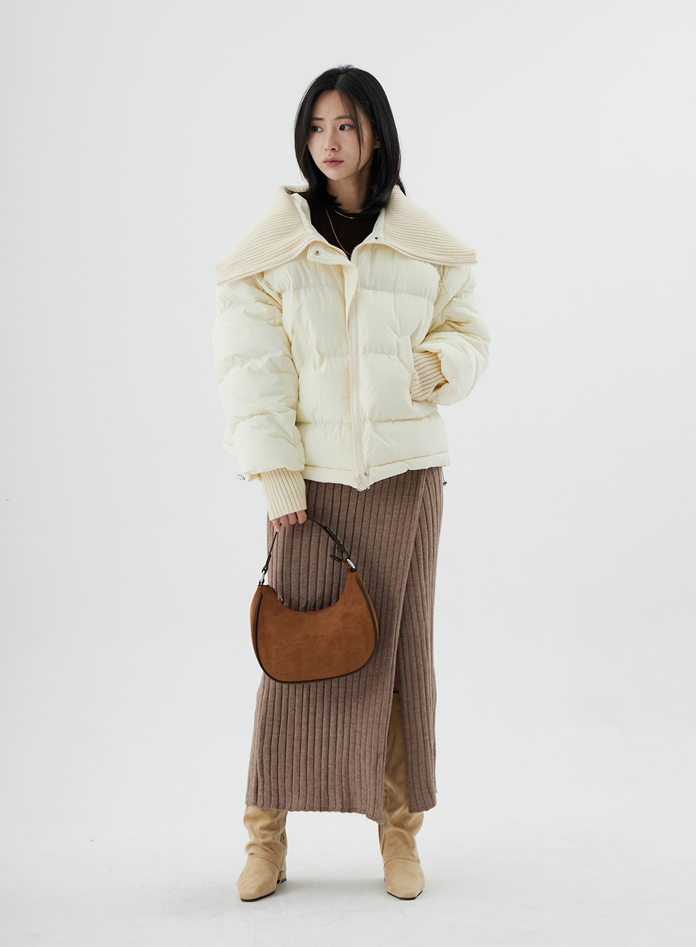 Off-Shoulder Long Sleeve T-Shirt ON02