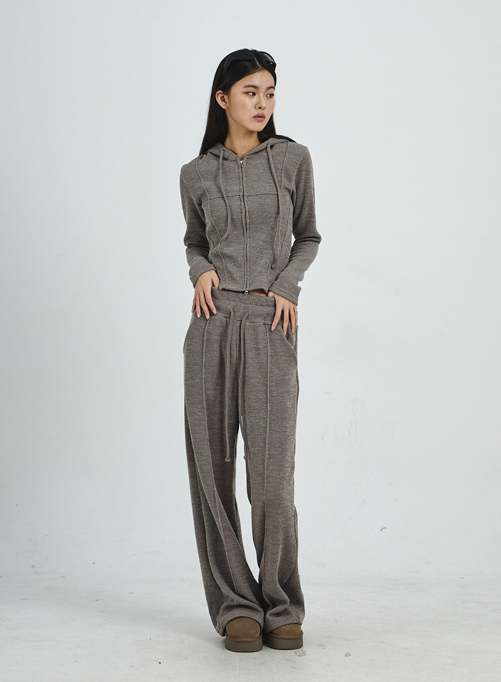 Wide Sweat Pants CD06
