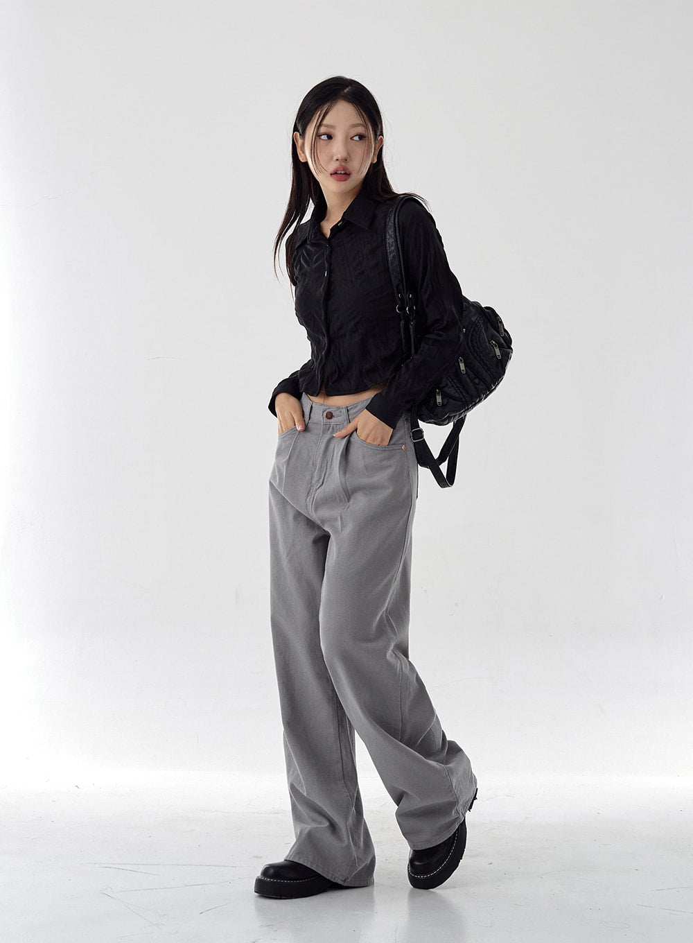 Crop Shirt Long Sleeve Version CG16