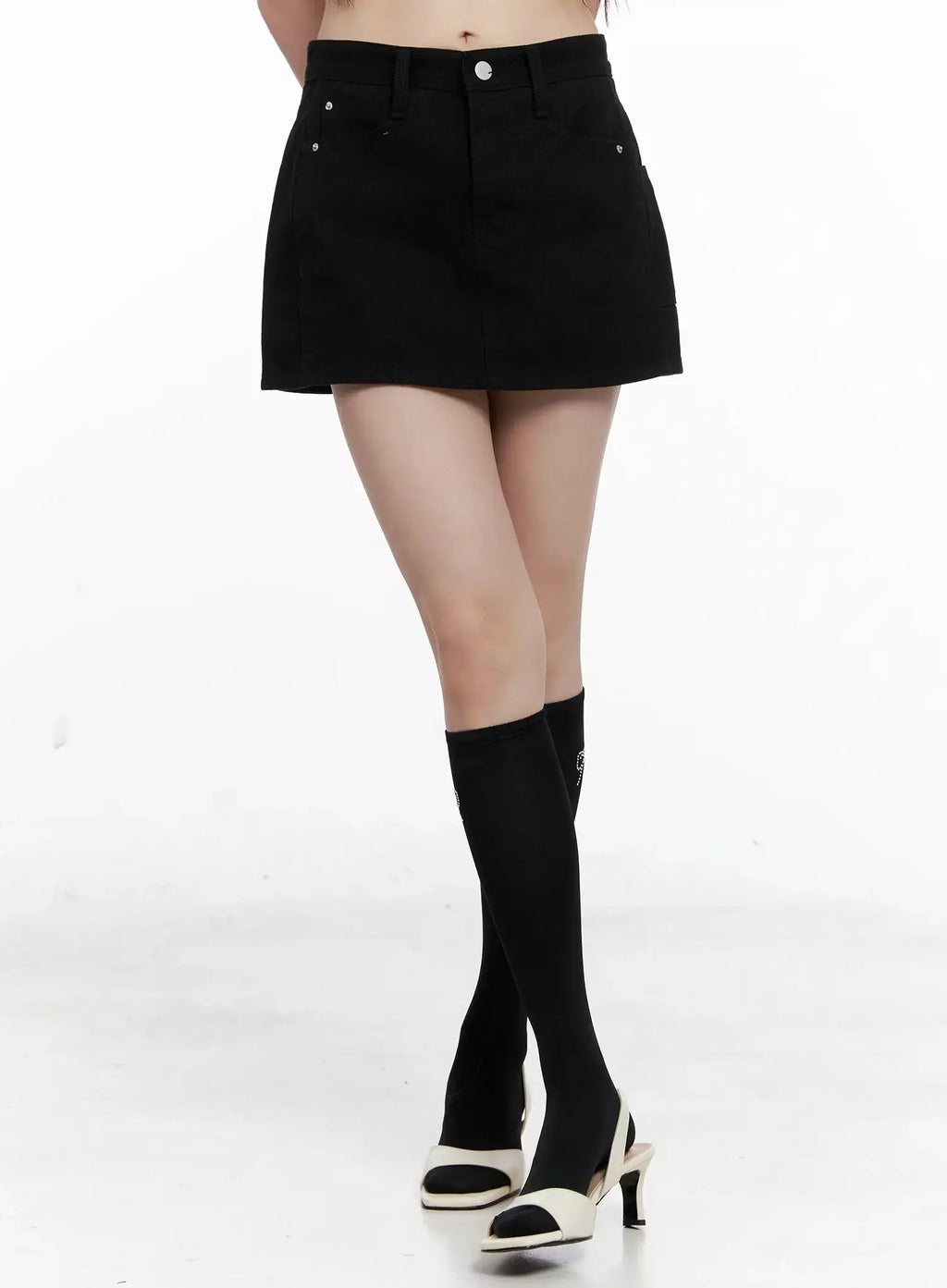 Classic Black Mini Skirt IL531