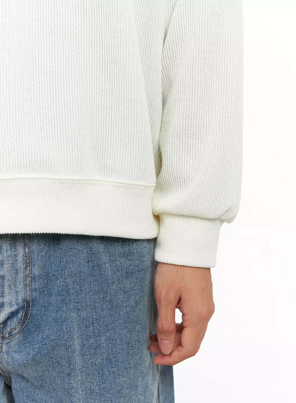 Men's Henley Neck Sweatshirts IO517