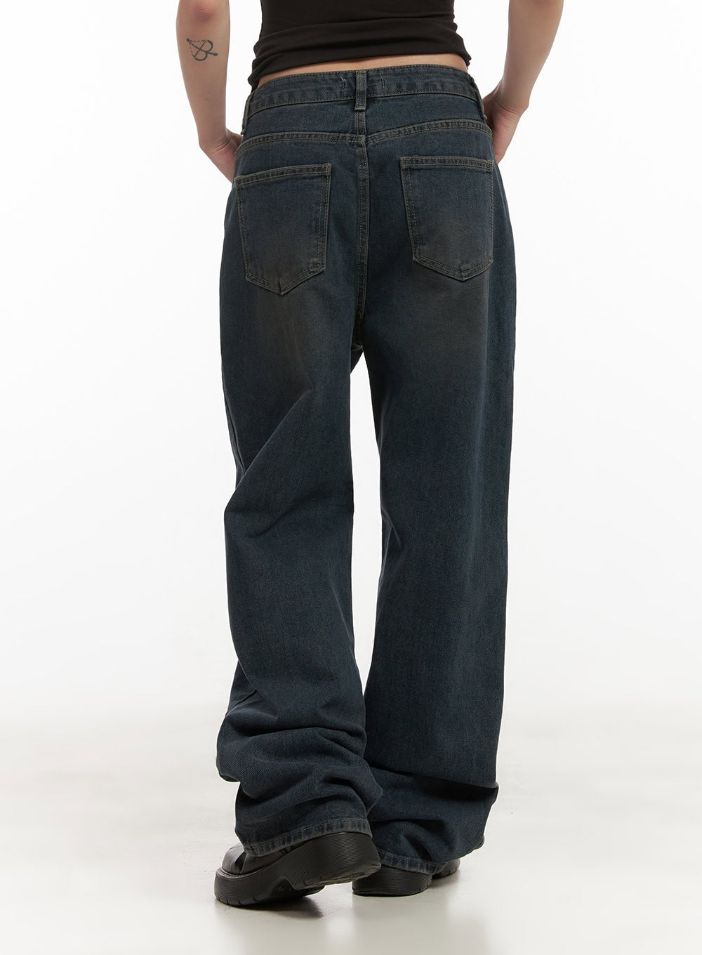 Luna Denim Wide-Leg Jeans CD406