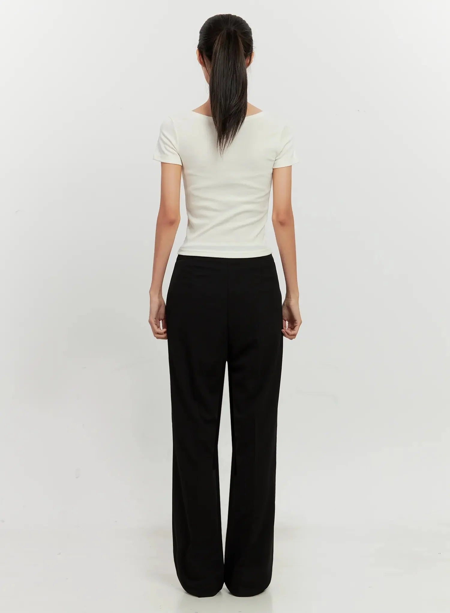 Classic Square-Neck Top IL528