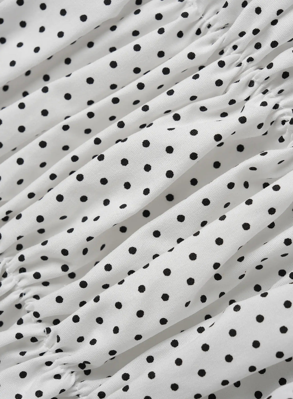 Polka Dot Sleeveless Blouse IU526