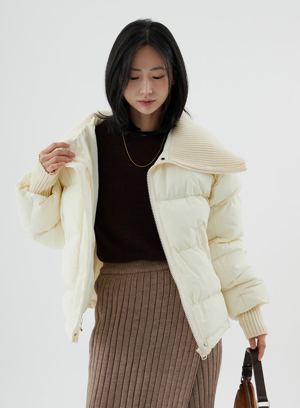 Off-Shoulder Long Sleeve T-Shirt ON02